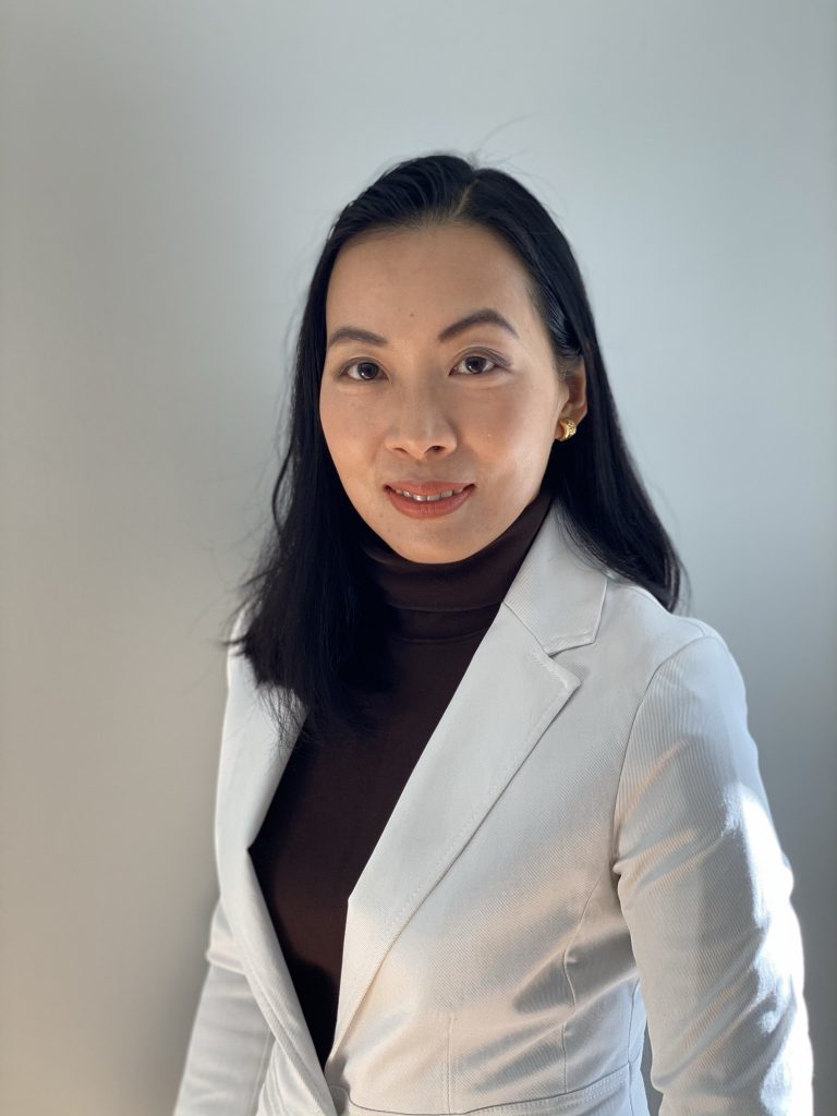 Head and shoulders shot of Tina Tosukhowong