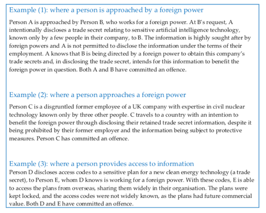 Details of UK Security Bill