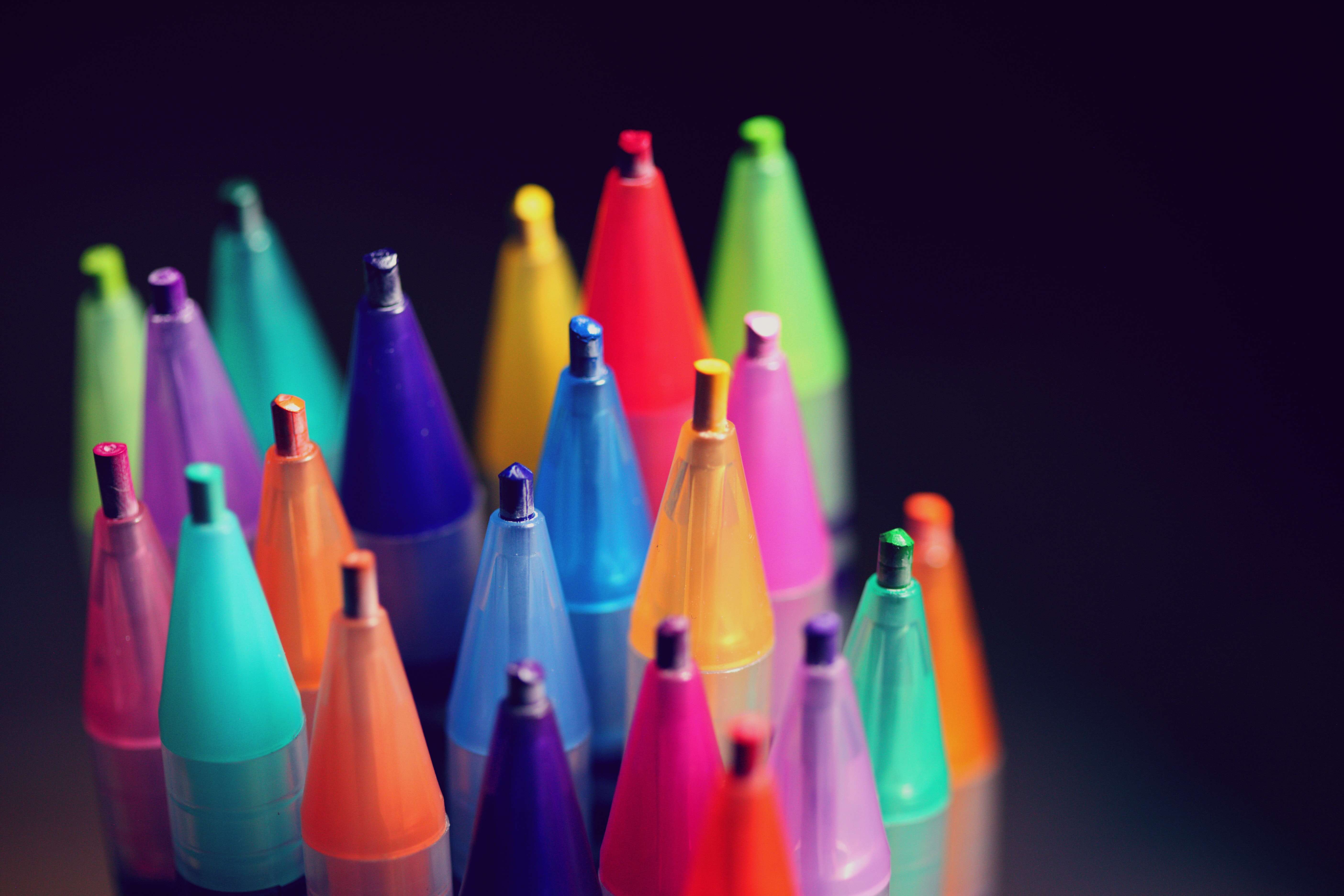 Colourful pencils