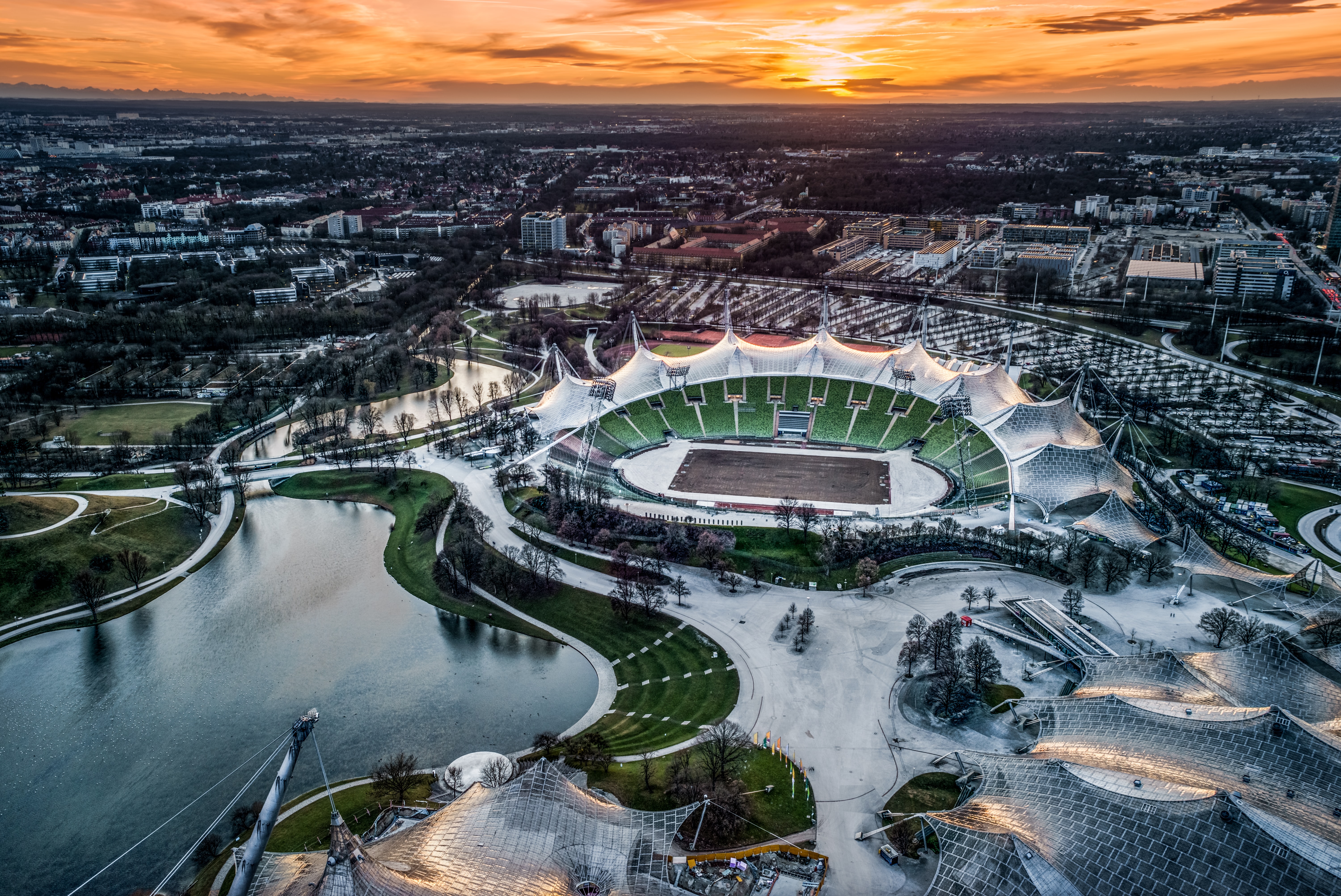 Munich Olympic park