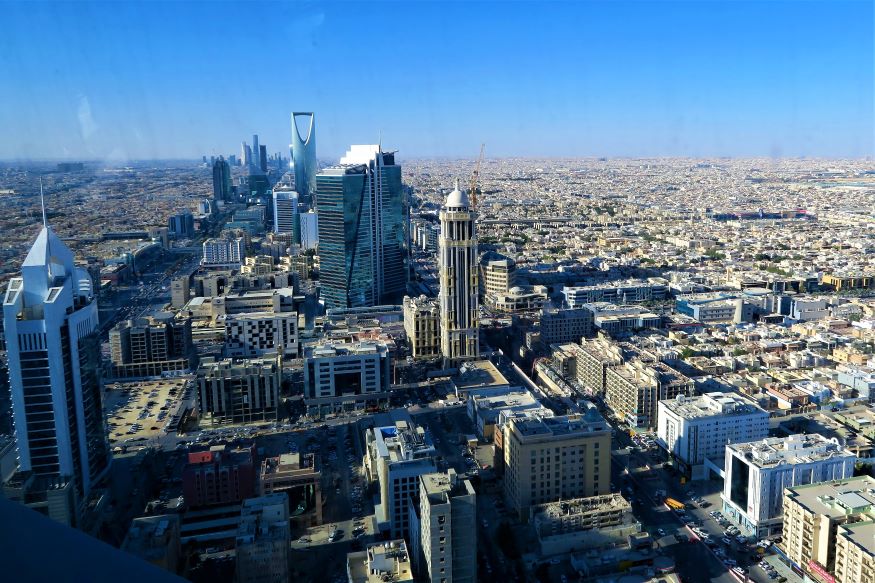 A view of Riyadh, Saudi Arabia