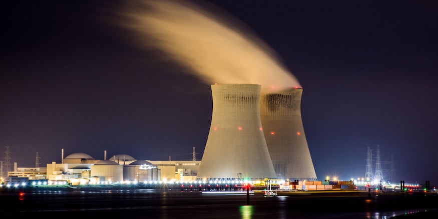 a nuclear power station