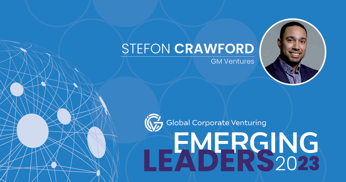 Stefon Crawford, GM Ventures, Emerging Leader 2023