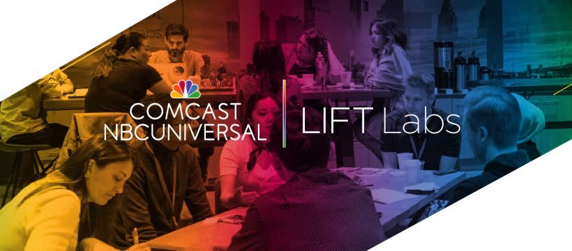 Comcast NBCUniversal Lift Labs banner
