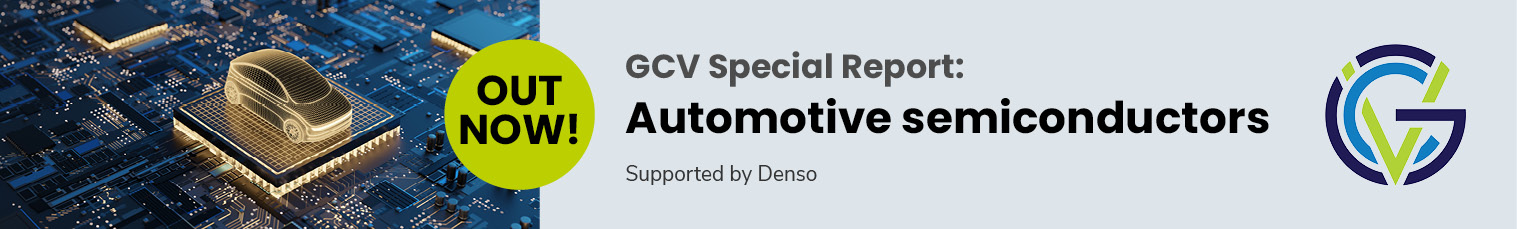 Banner for GCV automotive semiconductors report