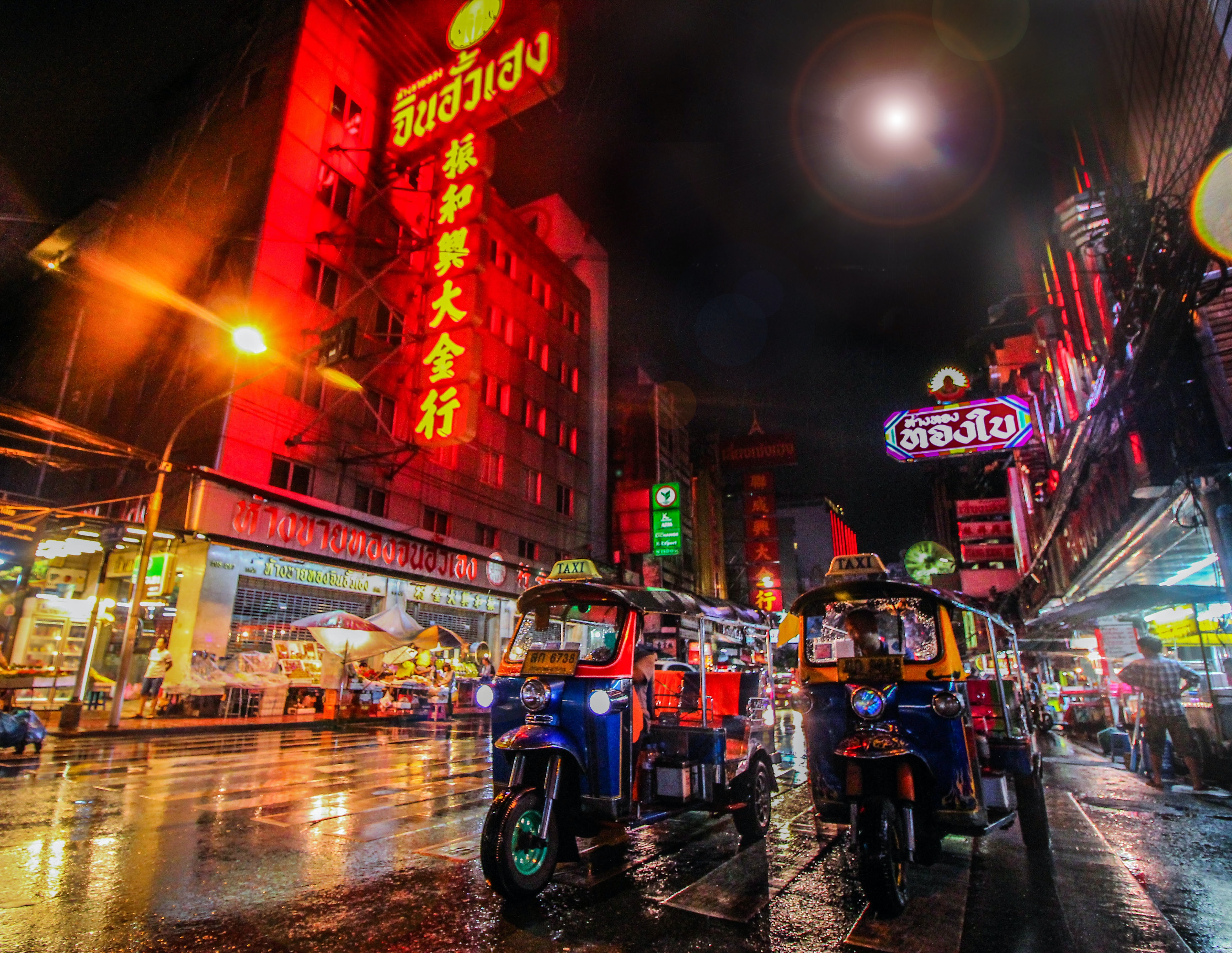 TukTuks in Bangkok's Chinatown
