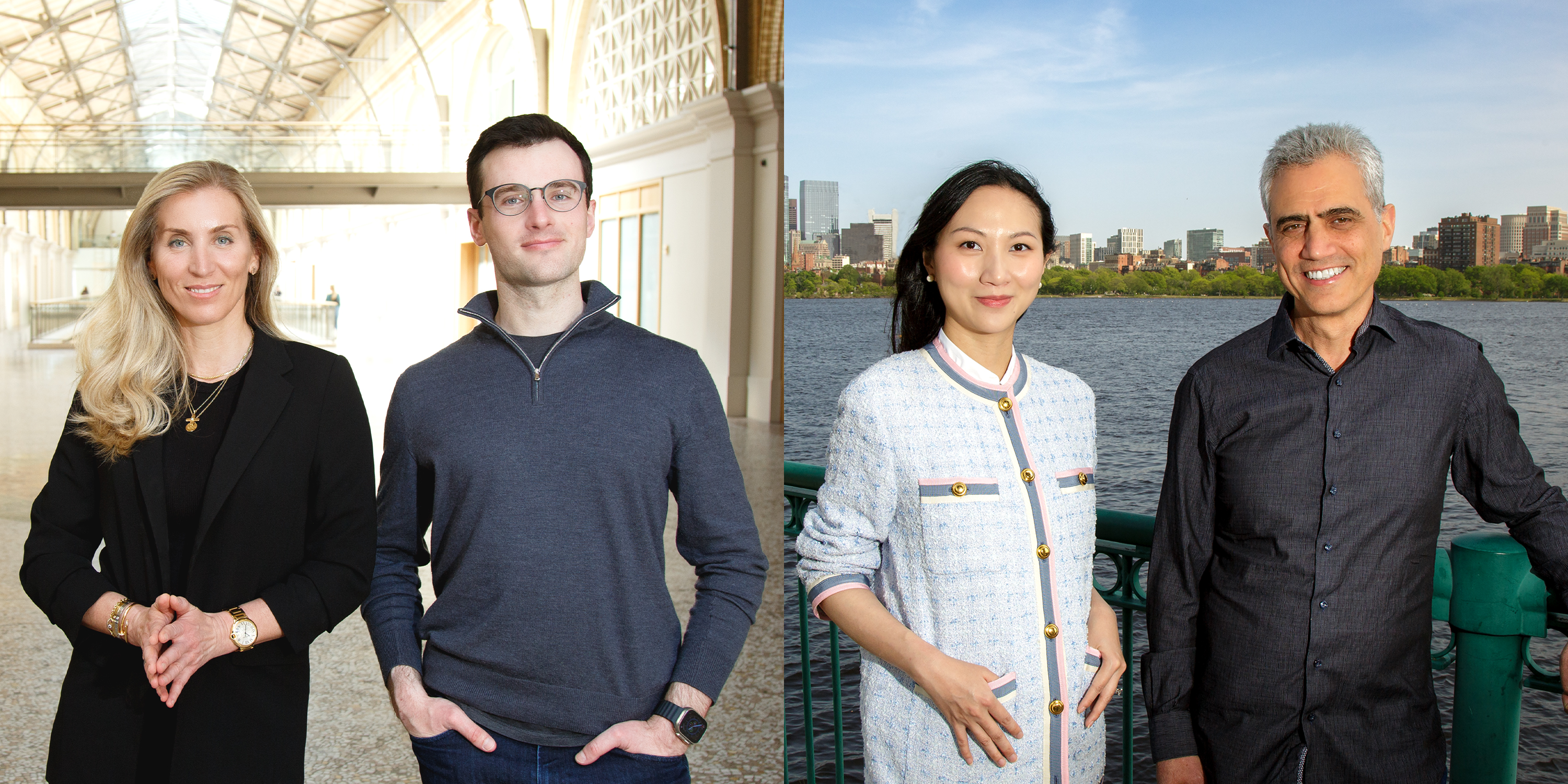 Frédérique Dame, Brendan Bulik-Sullivan, Crystal Huang and Issi Rozen of GV