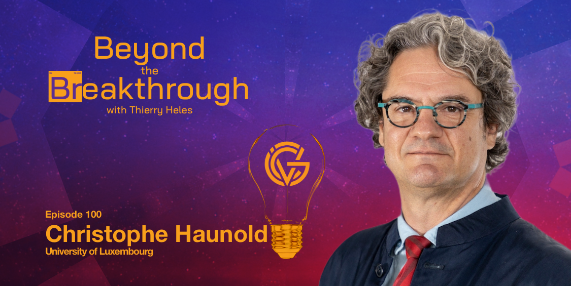 cover art for Beyond the Breakthrough featuring Christophe Haunold