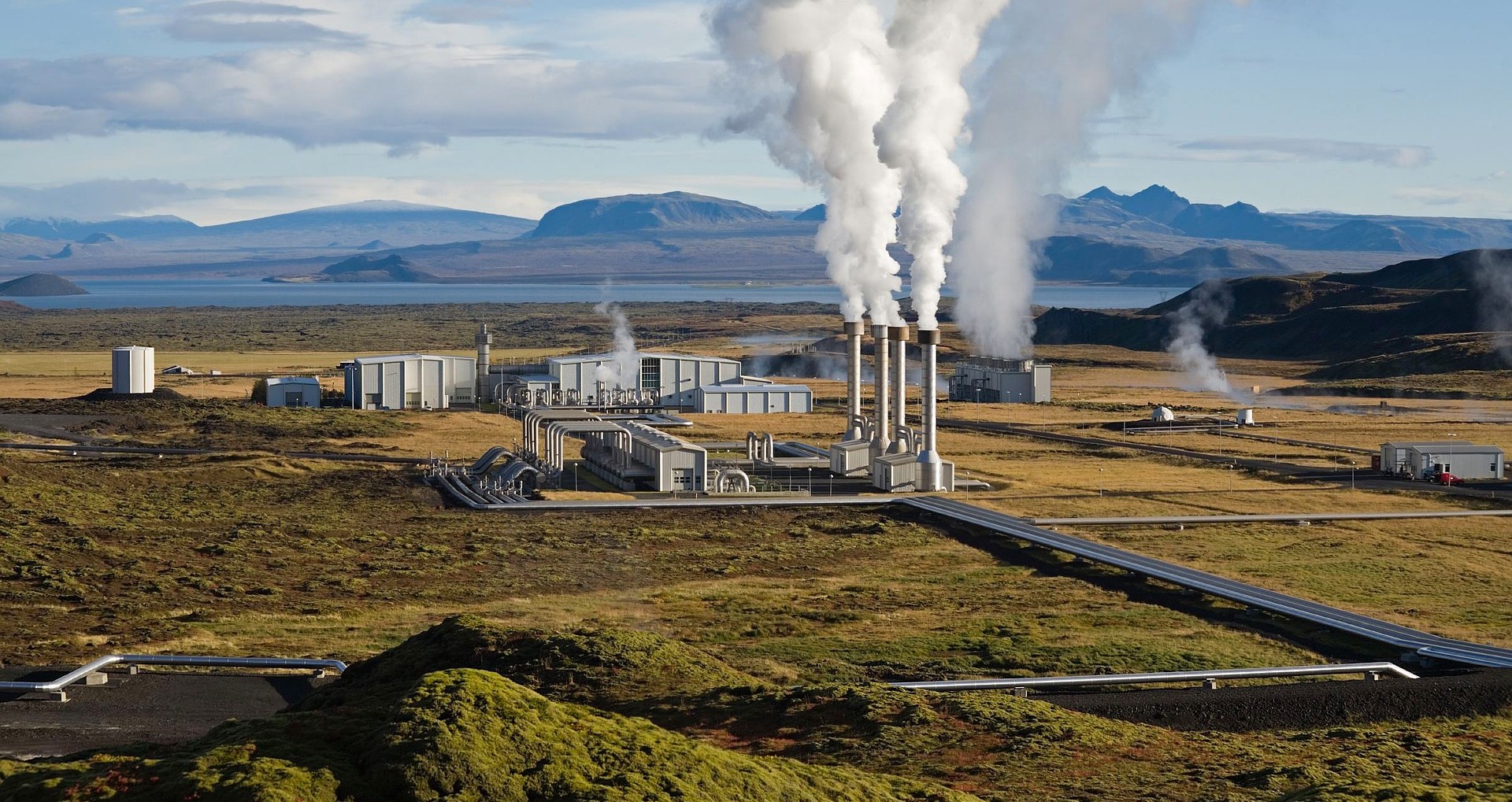 Iceland geothermal plant