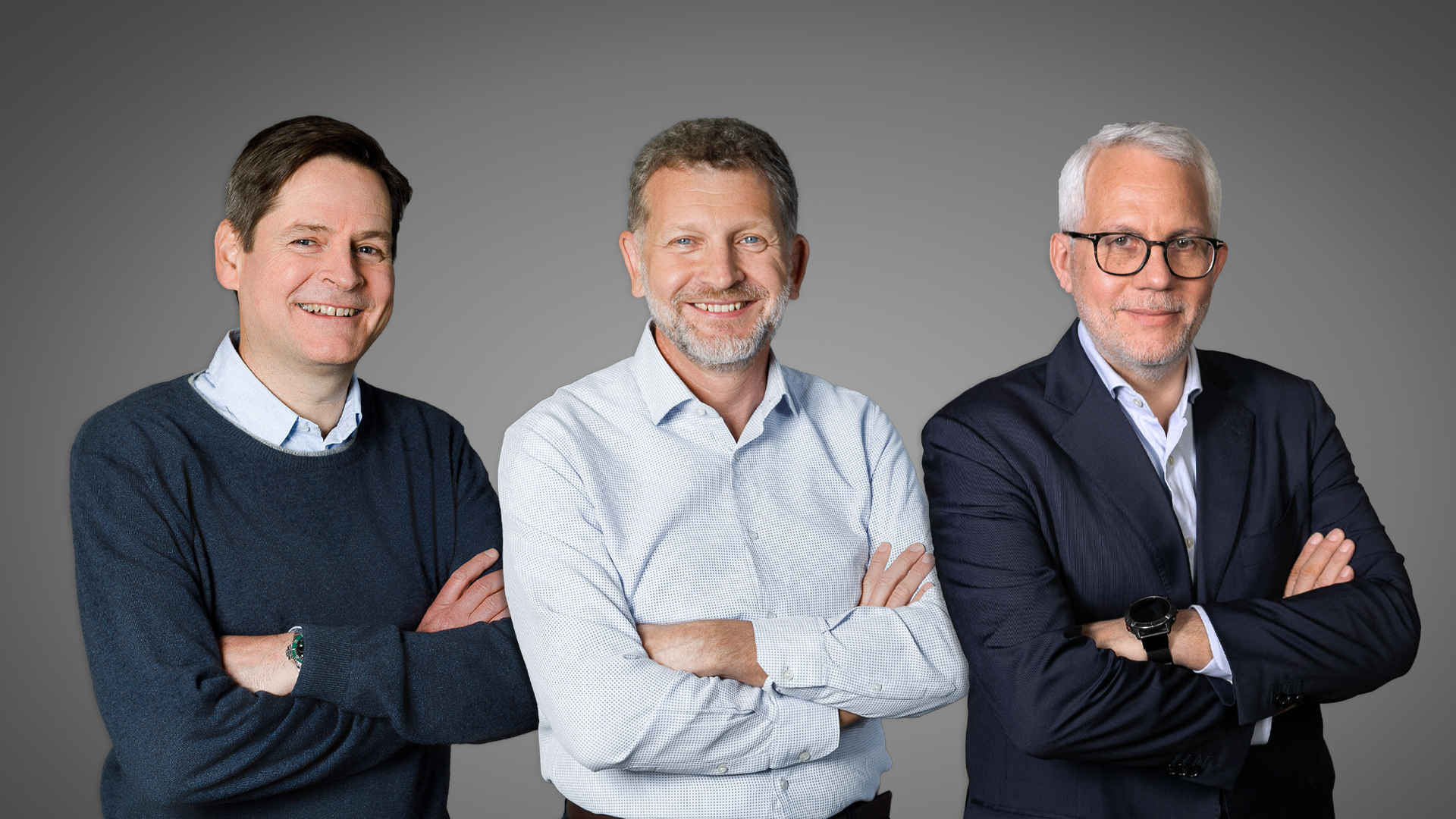 Pär Lange, Stefan Kuentz and Alexander Schläpfer of Swisscom Ventures