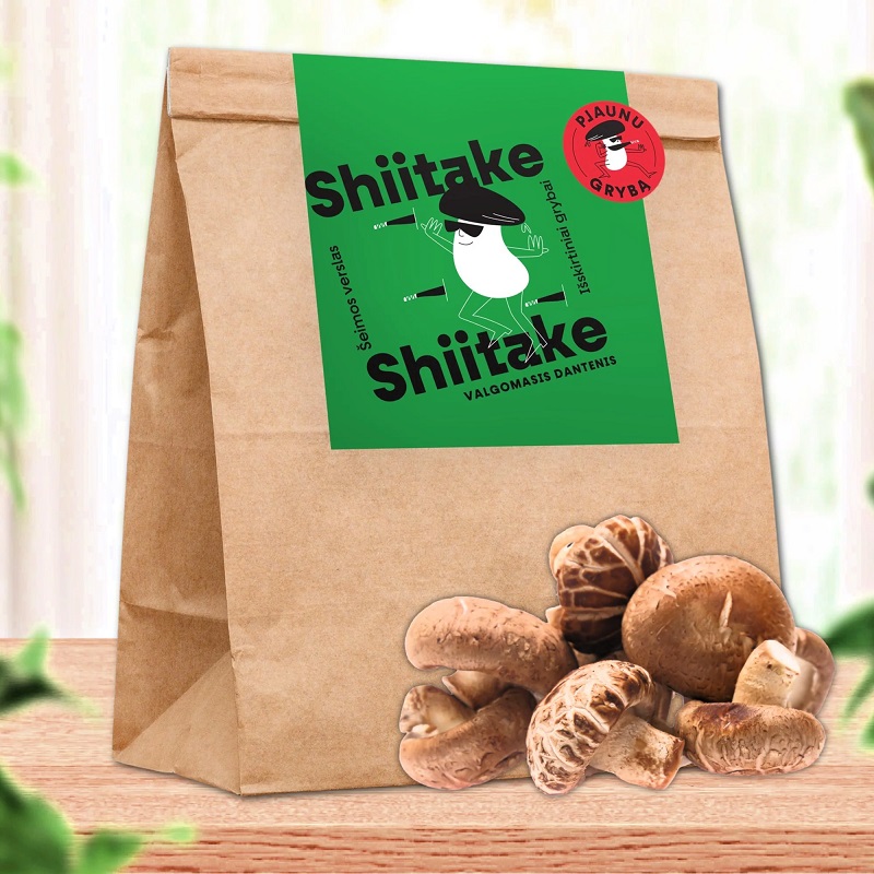 Packet of Mishkay mushroom supplements