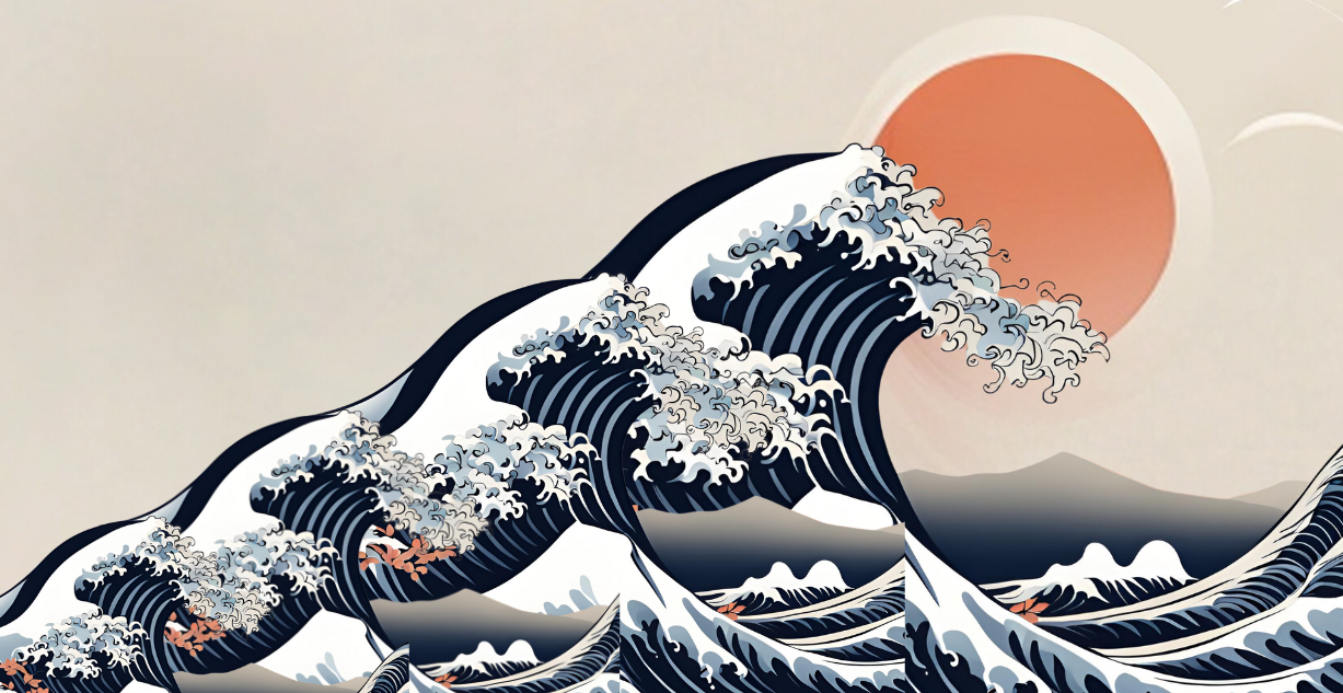 Japanese waves