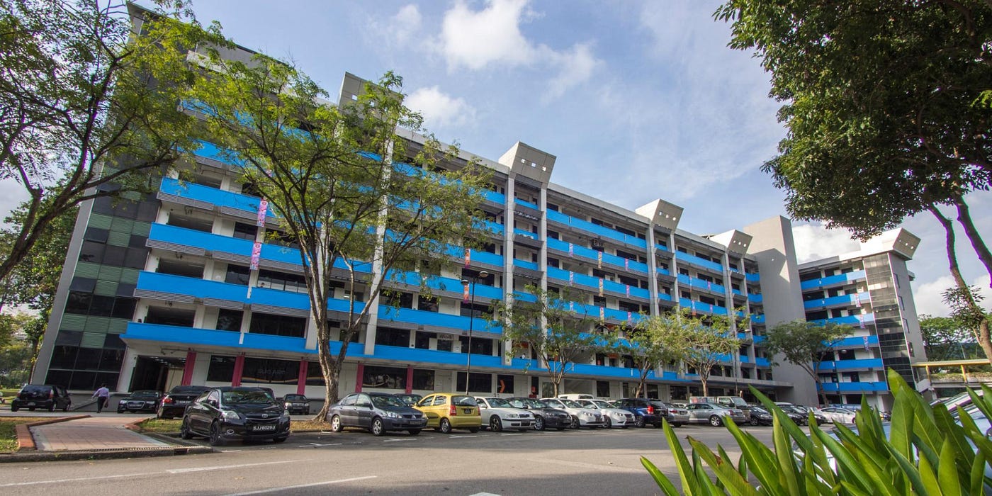 The Block 71 tech hub in Singapore