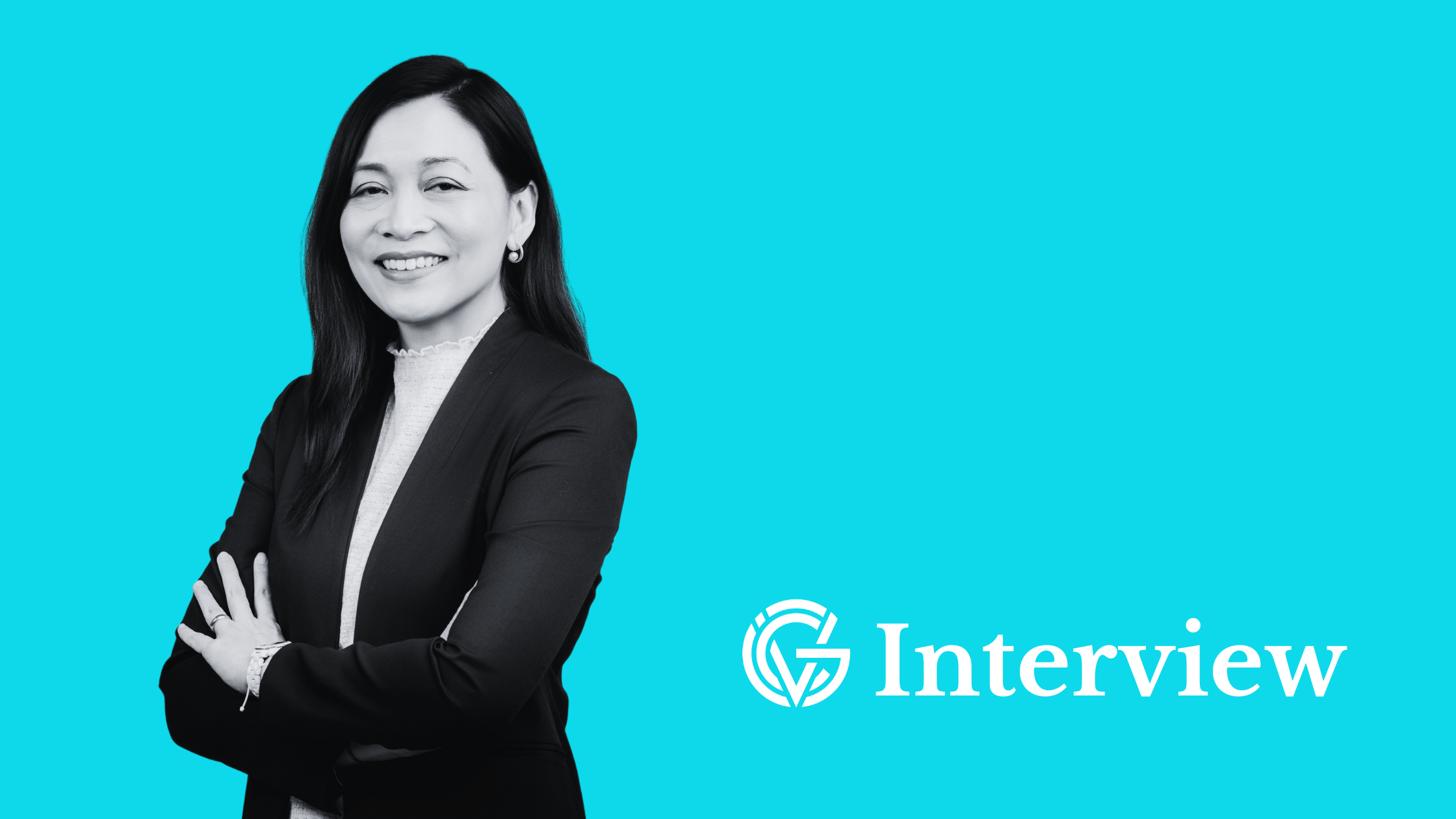 Tai Panich crossing her arms in the GCV interview template