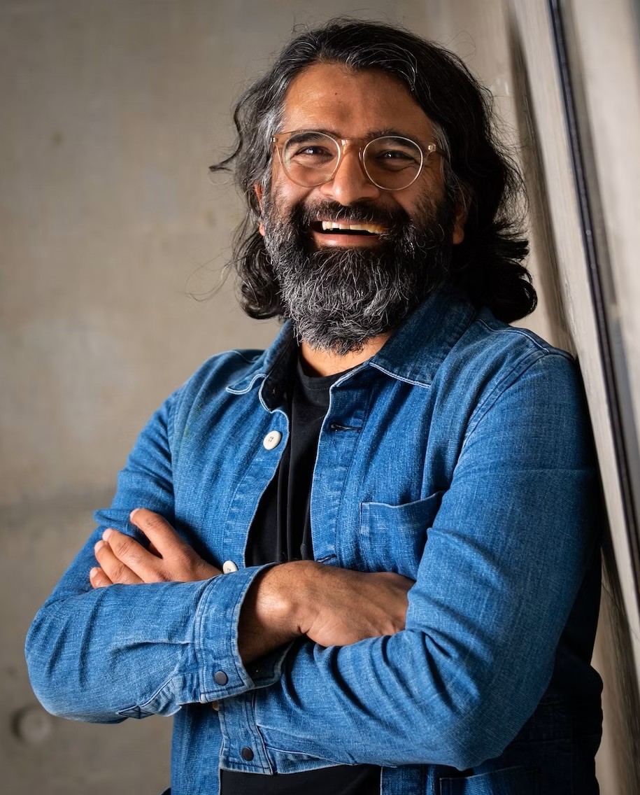 Vinay Solanki of Channel 4 Ventures leaning with arms crossed