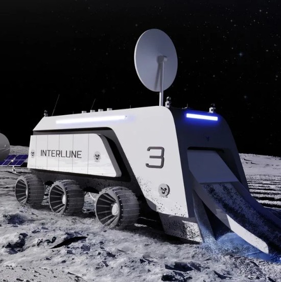 Interlune rare earths device