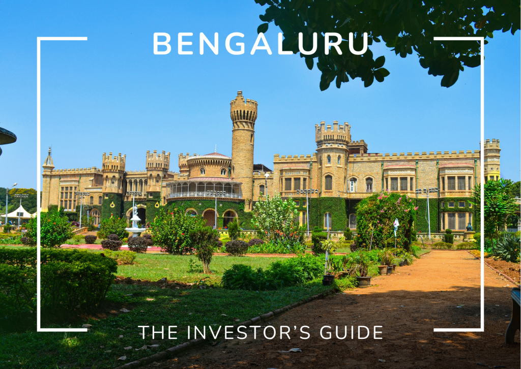 Bangalore Palace in an Investor's Guide postcard template