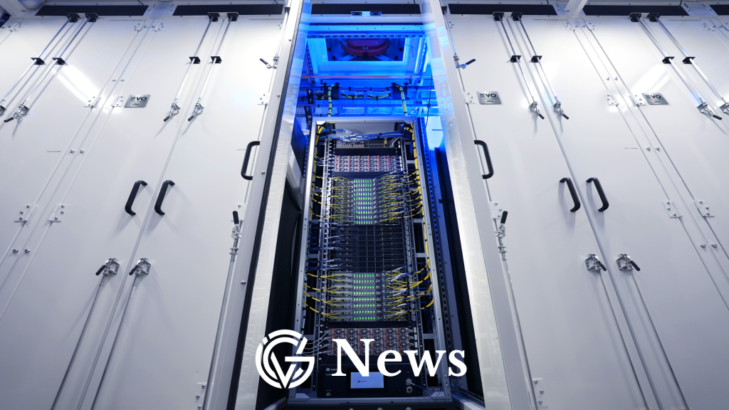 CoreWeave infrastructure in GCV News template