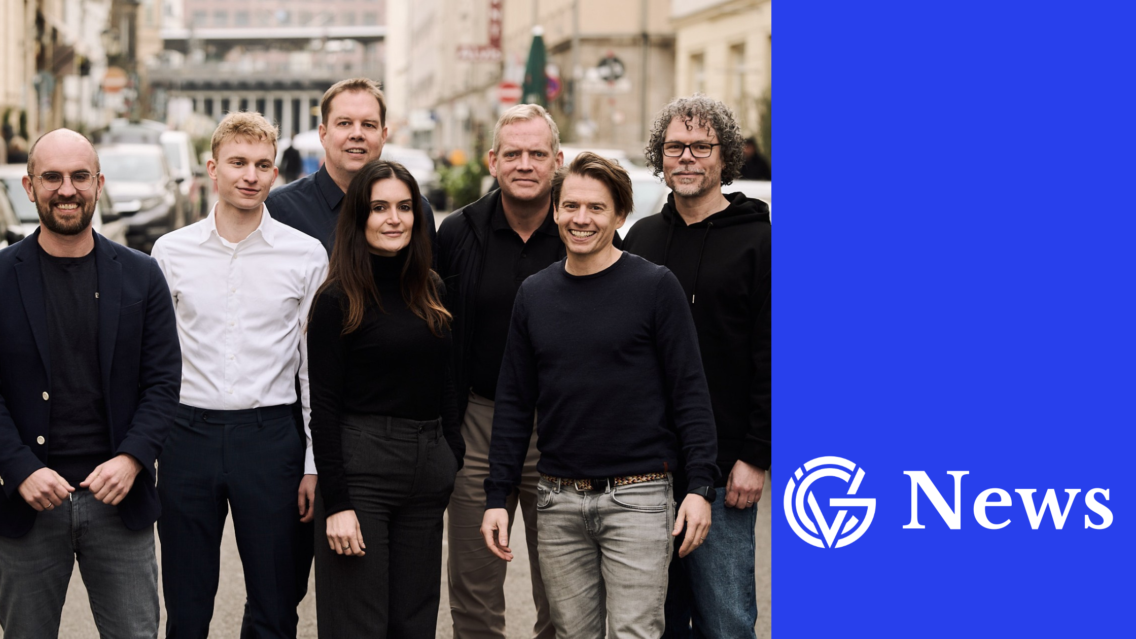 The Vireo Ventures team, in the GCV News template