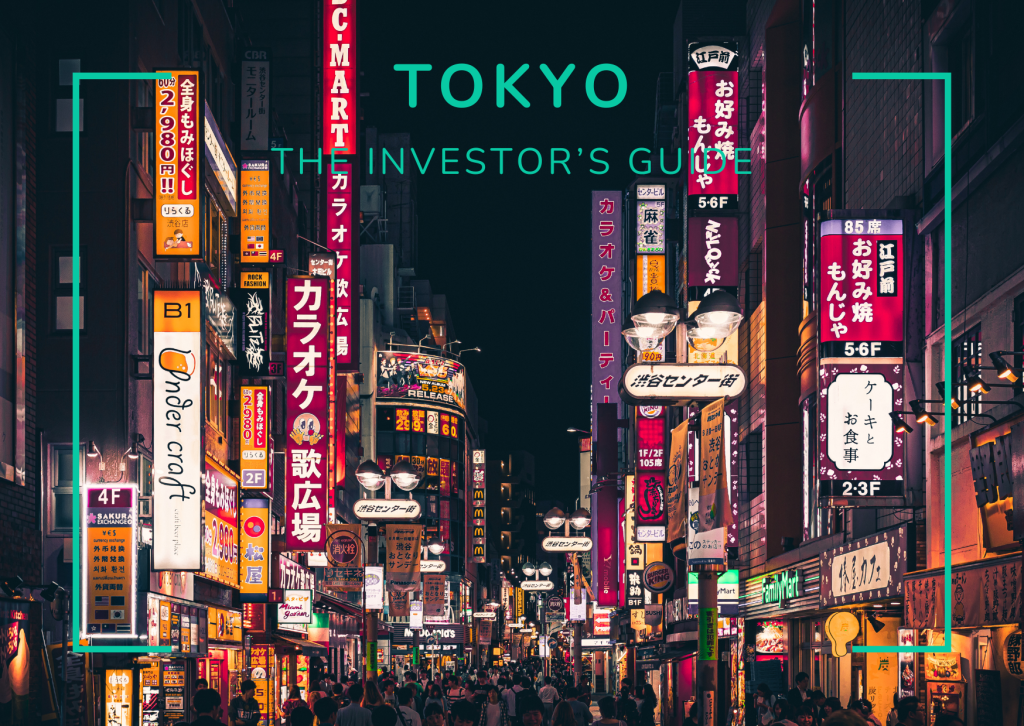 Nighttime Tokyo in the GCV Investors Guide template