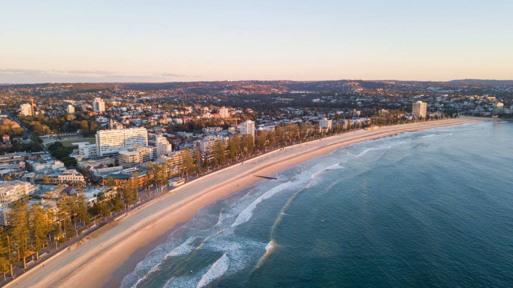Manly Beach in Sydney