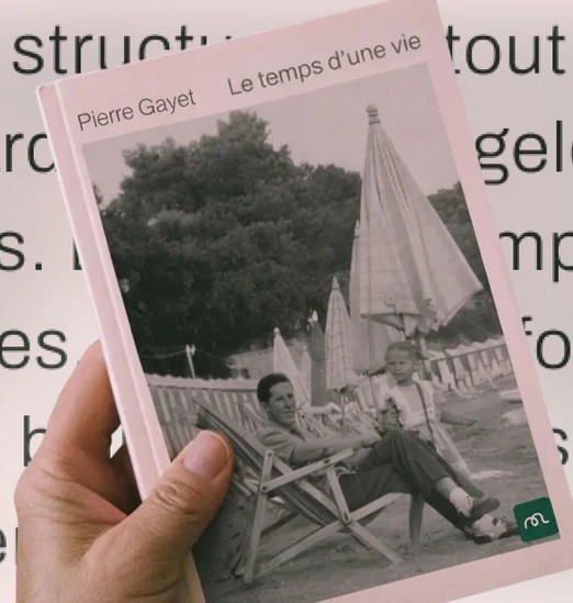 A hand holding an Elefantia book