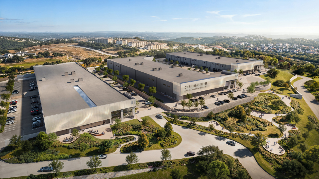 CesiumAstro’s proposed new manufacturing facility.