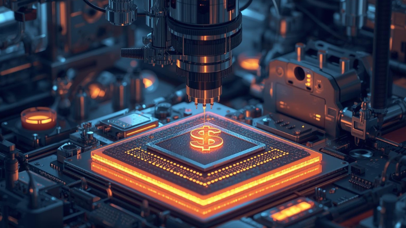 semiconductor with dollar sign