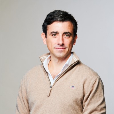 Manuel Lopo de Carvalho in a zip-up sweat top