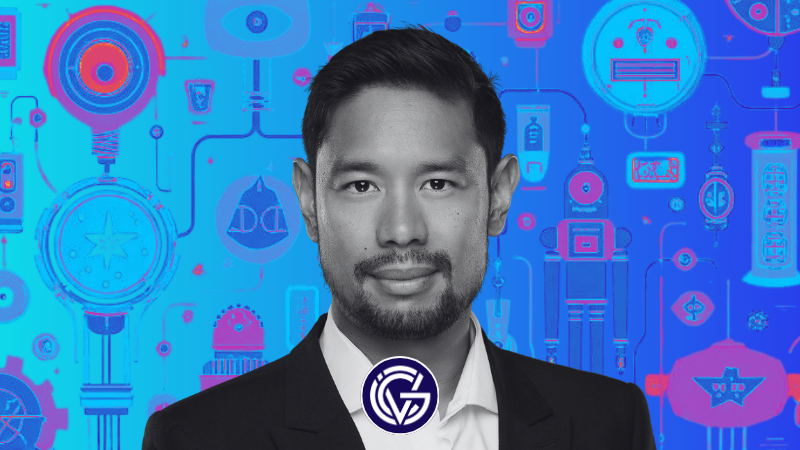 Socheat Chhay with AI background